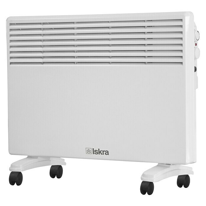 Iskra Konvektor PN20002.000 W, 82 x 12 x 50 cm, Weiß Diagonal View