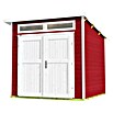 Weka Gartenhaus 264 Gr. 2 (Außenmaß inkl. Dachüberstand (B x T): 263 x 285 cm, Holz, Schwedenrot) | BAUHAUS