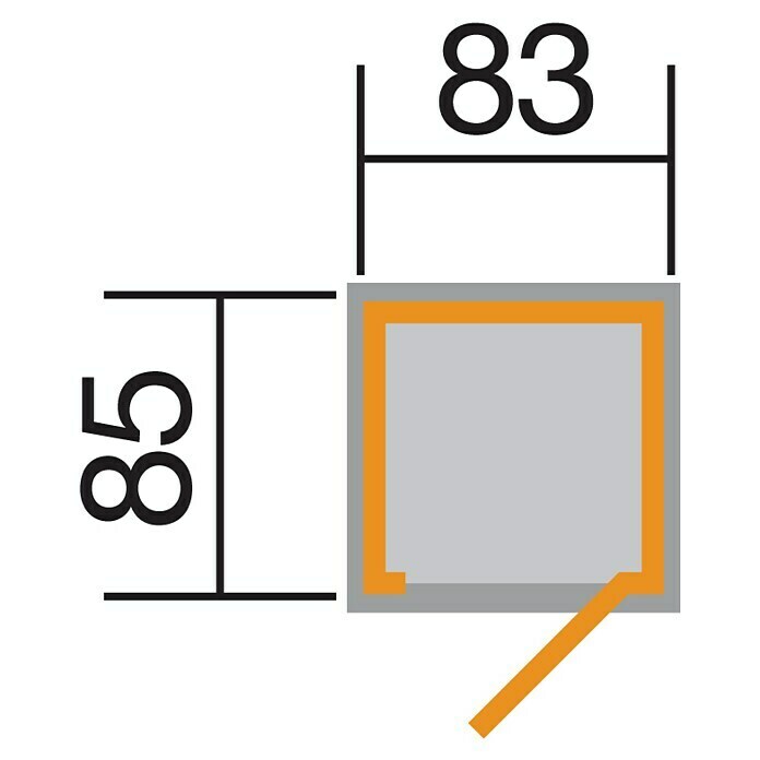 Weka Geräteschrank 361 Gr. 1Fichte, Natur Sketch