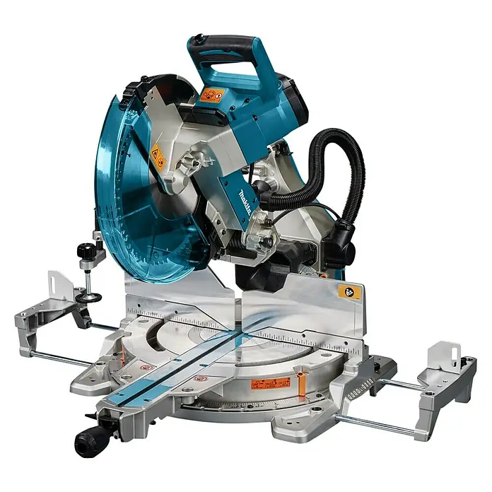 Makita Kapp- & Gehrungssäge LS1219L - 1.800 W, Durchmesser Sägeblatt: 305 mm, Leerlaufdrehzahl: 0 U/min - 3.200 U/min - Eine Makita Kapp- und Gehrungssäge, ein Werkzeug zum präzisen Zuschneiden von Holz und anderen Materialien, ideal für Profis und Heimwerker.