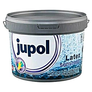Jub Stenska barva Semi mat (Bela, Svilnati sijaj, 5 l)