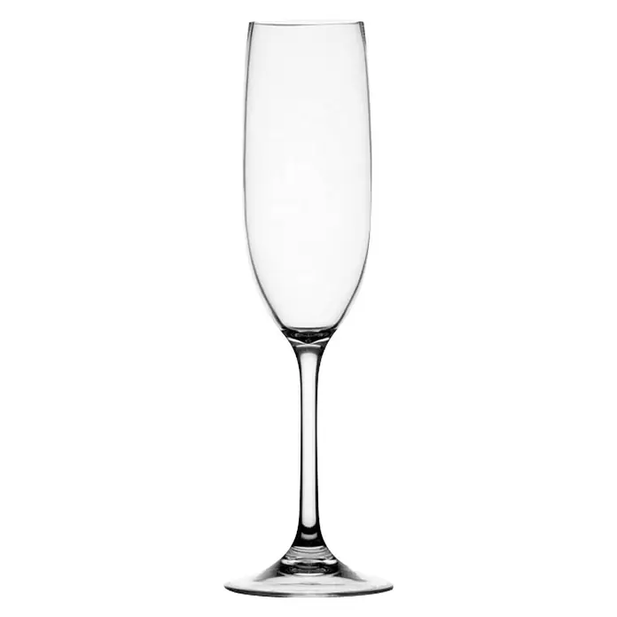 Marine Business Clear Copa de cava - 6 ud., Plástico, Transparente - Elegante copa de champán con un tallo esbelto y forma clásica. Ideal para ocasiones festivas y para celebrar con estilo.