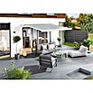 Sunfun Vollkassettenmarkise Elba (Grau, Farbe Gestell: Verkehrsweiß, Breite: 4 m, Ausfall: 3,5 m) | BAUHAUS