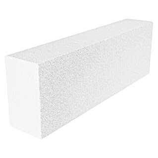 Porenbetonstein Planblock (60 x 15 x 19,9 cm, Druckfestigkeit: Klasse 2, Volle Palettenabnahme)