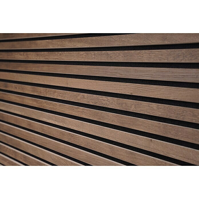Panel acústico decorativo Premium Plus (Roble natural, 1,2 m x 0,6 m x 22  mm)