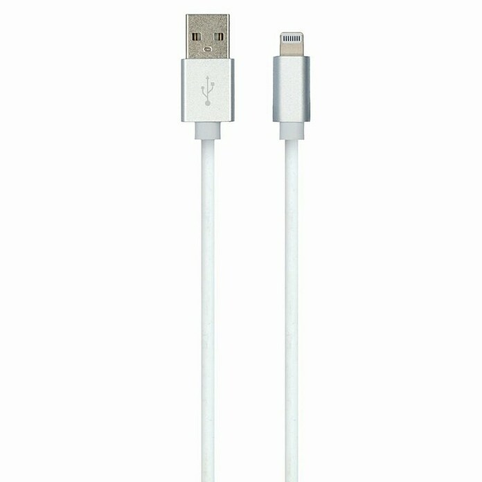 Carpoint USB-kabel Lightning (1 m, Wit) | BAUHAUS
