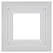 Solid Elements Kunststofffenster Q60 (B x H: 60 x 60 cm, DIN Anschlag: Links, Weiß)