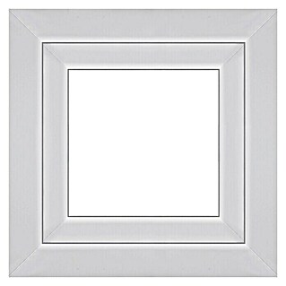 Solid Elements Kunststofffenster Q60 (B x H: 60 x 60 cm, DIN Anschlag: Links, Weiß)