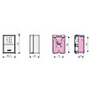 Abus Schlüsselbox Key Garage 787 Smart Bluetooth (Geeignet für: Bis zu 20 Schlüssel, L x B x H: 63 x 82,55 x 120 mm, Ohne Bügel) | BAUHAUS