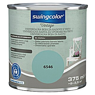 swingcolor Vintage Lazura za uporabu u vanjskom prostoru (Zelena, Sadržaj: 375 ml, Svilenkasti mat)