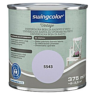 swingcolor Vintage Lazura za uporabu u vanjskom prostoru (Ljubičasta, Sadržaj: 375 ml, Svilenkasti mat)