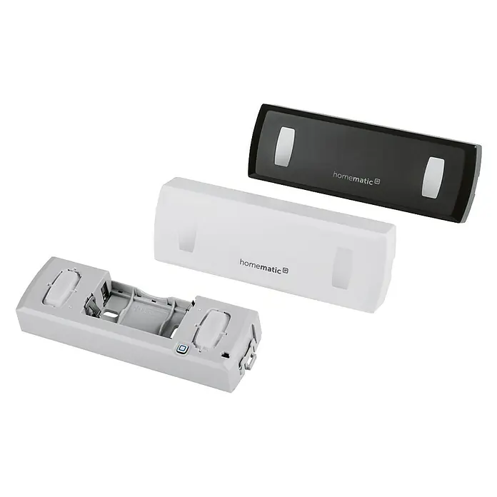 Homematic IP Türsensor HmIP-SPDR - Weiß, Batteriebetrieben, 22 x 128 x 45 mm - Homematic IP Wandsender für Smart Home-Systeme in Schwarz, Weiß und Grau. Ideal zur Steuerung von Heizkörpern und Geräten.