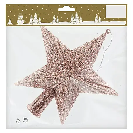 Christbaumspitze Glitzerstern