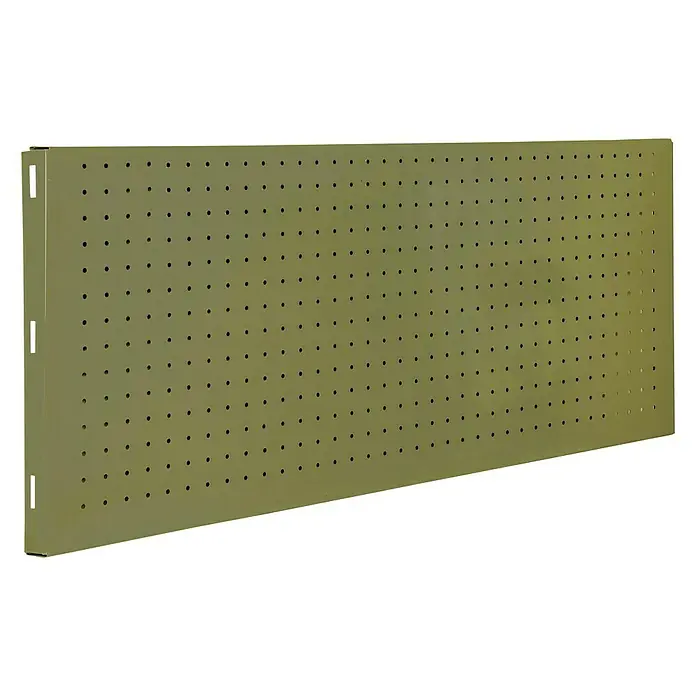 Simonrack Simonwork Panel perforado - Ancho: 40 cm, Altura: 120 cm, Gris - Pared de herramientas perforada para el taller. Los accesorios se pueden fijar fácilmente a la pared a través de orificios.