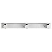 Inofix Perchero 3089 (L x An x Al: 38,6 x 4 x 5,5 cm, Número de ganchos: 3, Blanco)