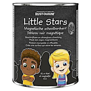 Rust-Oleum Little Stars Schoolbordverf Magnetisch (Zwart, 750 ml, Mat)