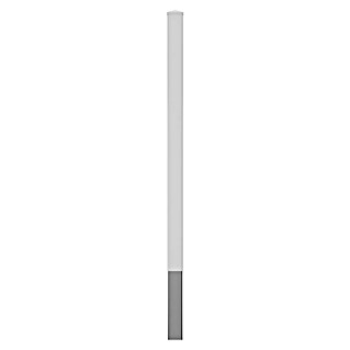 T & J Pfosten Lightline (9 x 9 x 150 cm, Weiß)