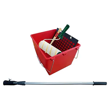 Kit para pintar con rodillo para interiores