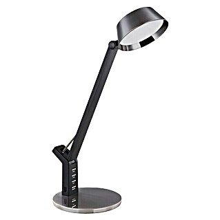 Globo Lámpara de sobremesa LED Ursino (8 W, L x An x Al: 48 x 17 x 51,5 cm, Negro, Blanco frío)