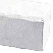 Dekobalken (Weiß, 200 x 19,5 x 12,5 cm, Polyurethan)