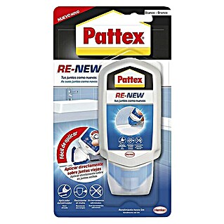 Pattex Silicona para juntas baño (Blanco, 80 ml)