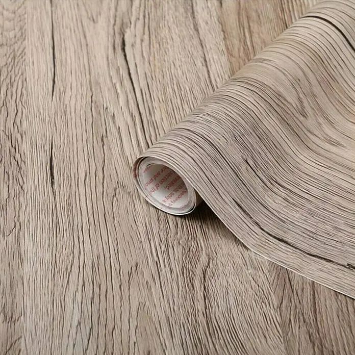 D-c-fix Lámina para ventana efecto madera sanremo - 45 x 200 cm - Un rollo de papel pintado autoadhesivo con diseño de madera. Decorativo y versátil para muebles y paredes.