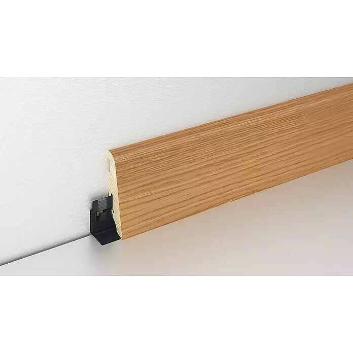 Profiles and more Sockelleiste SU60L Eiche geölt - 240 cm x 19 mm x 58 mm, Fichte, Eiche - Stimmungsaufnahme