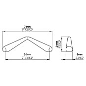 GRIFF 911-72ZN16    ANTHRAZIT