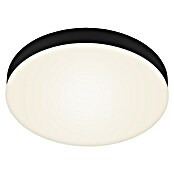 Briloner Led-plafondlamp Flame (Zwart, Ø x h: 287 x 36 mm) | BAUHAUS