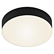 Briloner Led-plafondlamp Flame (Zwart, Ø x h: 157 x 36 mm) | BAUHAUS