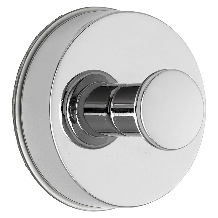 Siro Garderobenhaken (L x B x H: 50 x 50 x 30 mm, Anzahl Haken: 1 Stk., Silber)