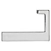Siro Garderobenhaken (L x B x H: 15 x 61 x 40 mm, Anzahl Haken: 1 Stk., Silber) | BAUHAUS