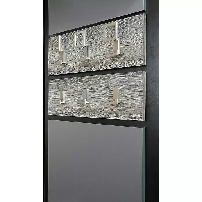 Siro Garderobenhaken 2435/ZN21 - L x B x H: 43 x 52 x 31 mm, Anzahl Haken: 2 Stk. - Stimmungsaufnahme