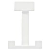 Siro Garderobenhaken 2324/PB1 (L x B x H: 70 x 92 x 80 mm, Farbe: Weiß) | BAUHAUS