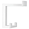 Siro Garderobenhaken 2324/PB1 (L x B x H: 70 x 92 x 80 mm, Farbe: Weiß) | BAUHAUS