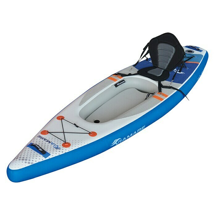 Viamare SUP-Board Kajak 350L x B x H: 350 x 94 x 20 cm, Nutzlast: 200 kg, Aufblasbar Diagonal View