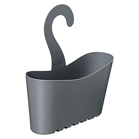 Tatay Standard Cesta de baño Multi (0,9 x 25 x 28 cm, Plástico, Gris)