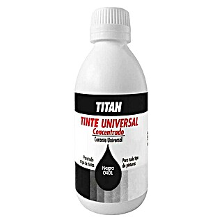 Titan Colorante Universal (100 ml, Negro)