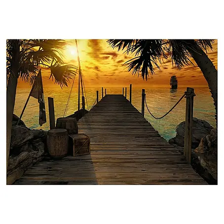 Komar  Fototapete Treasure island