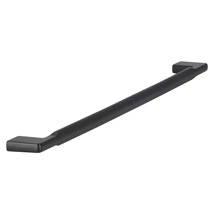 Siro MöbelgriffTyp Möbelgriff: Bügel, Sonstige, Sonstige, Länge: 340 mm, Schwarz - Schwarzer, moderner Möbelgriff, ideal für Schubladen und Schränke. Elegantes Design für zeitgemäße Inneneinrichtung.