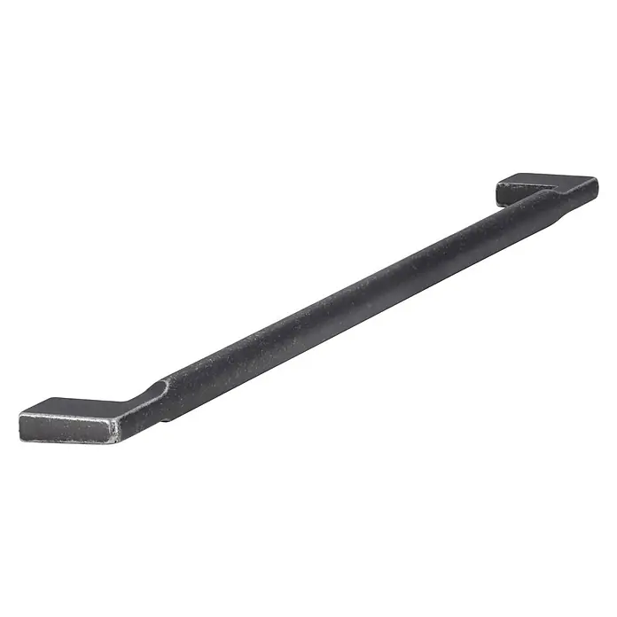 Siro Möbelgriff - Typ Möbelgriff: Bügel, Sonstige, Sonstige, Länge: 340 mm, Anthrazit - Eine moderne, schwarze Schubladenleiste mit einem minimalistischen Design. Ideal für moderne Möbel und Küchenschränke.