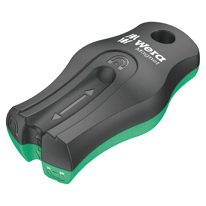 Wera Magnetisiergerät 9500 - Geeignet für: Schraubendreher - Ein Wera Magnetisierer/Demagnetisierer für Werkzeuge, um Schrauben leichter zu greifen oder zu entfernen. Praktisch und effizient für jede Werkstatt.