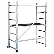 Krause Corda Kleingerüst (Arbeitshöhe: 3 m, Breite: 0,7 m, Belastbarkeit Bühne: 150 kg)