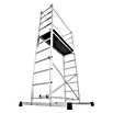 Krause Corda Montagegerüst (Arbeitshöhe: 4 m, Breite: 0,52 m, Belastbarkeit Bühne: 150 kg)