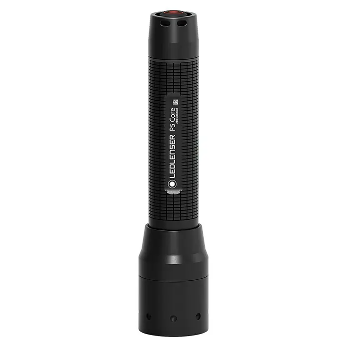 Ledlenser Taschenlampe P5 Core - 15 lm - 150 lm, IP44 - Die Ledlenser P5 Core Taschenlampe ist ein schlankes, schwarzes Beleuchtungswerkzeug. Kompakt und leistungsstark für den täglichen Gebrauch.