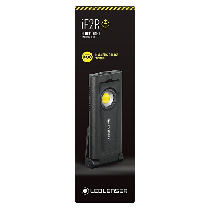 Ledlenser LED-Arbeitsleuchte iF2R3,7 V, 100 lm - 200 lm Front View