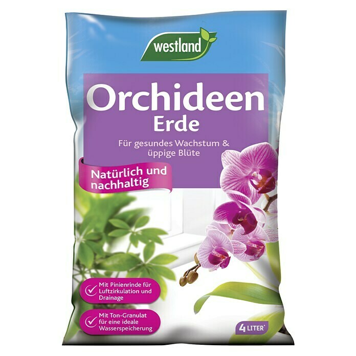 Westland Orchideenerde (Inhalt: 4 l)