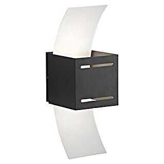 Paul Neuhaus Wandleuchte Orma (L x B x H: 12,6 x 10 x 30 cm, Anthrazit, G9)