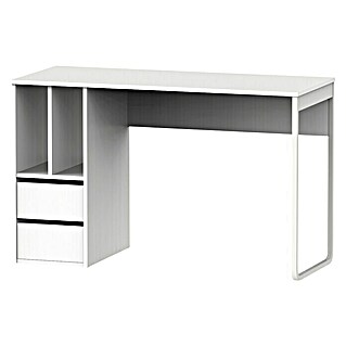 Muebles Pitarch Mesa de escritorio Nolita (L x An x Al: 55 x 120 x 74 cm, Blanco)