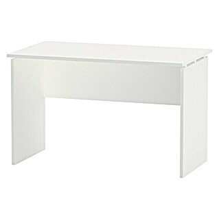 Muebles Pitarch Mesa de escritorio Teide (L x An x Al: 68 x 120 x 76 cm, Blanco Brillo)
